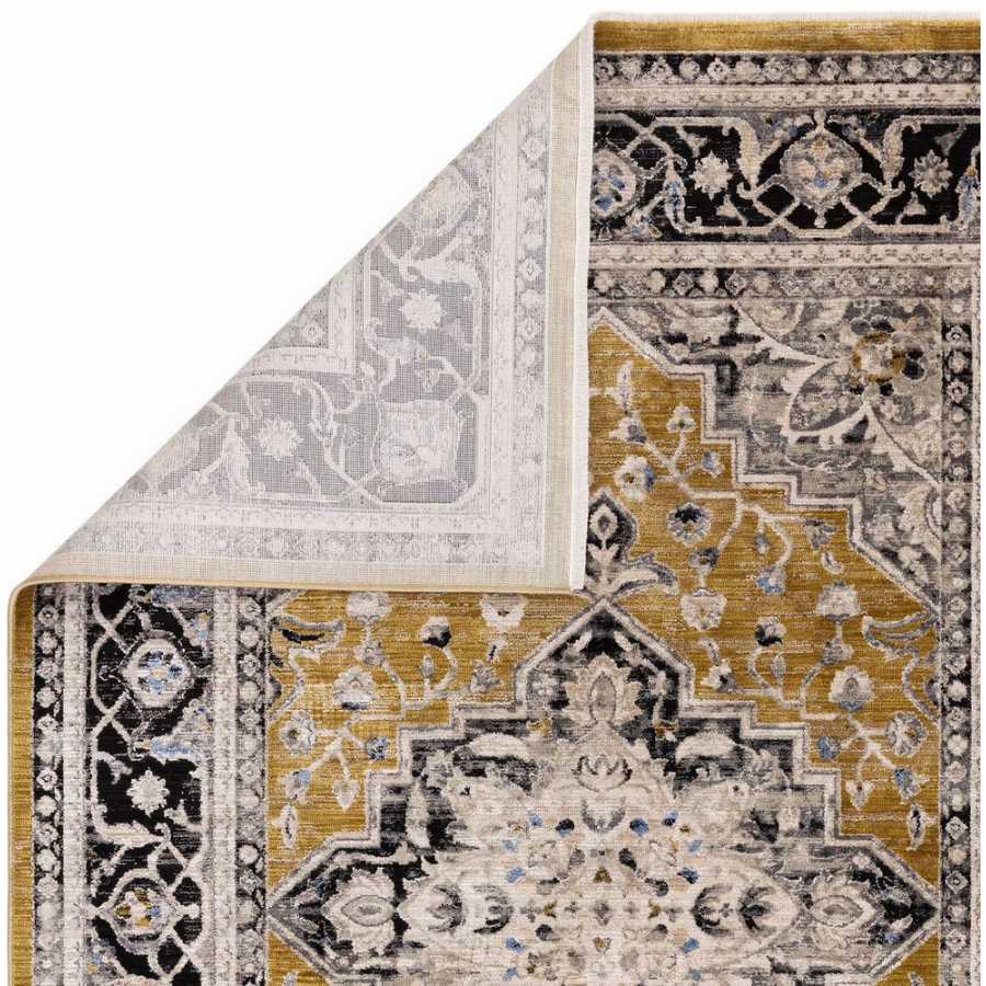 Asiatic London Classic Heritage Sovereign Rug - Gold Medallion