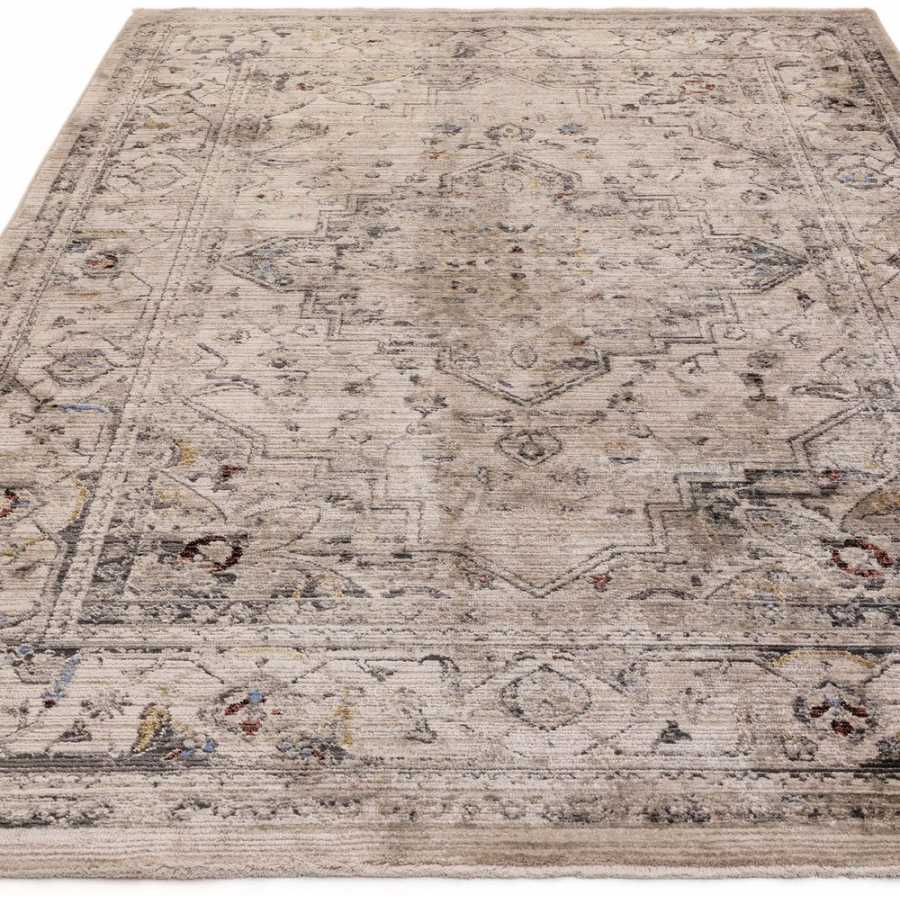 Asiatic London Classic Heritage Sovereign Rug - Ash Medallion