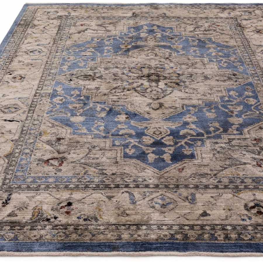 Asiatic London Classic Heritage Sovereign Rug - Blue Medallion