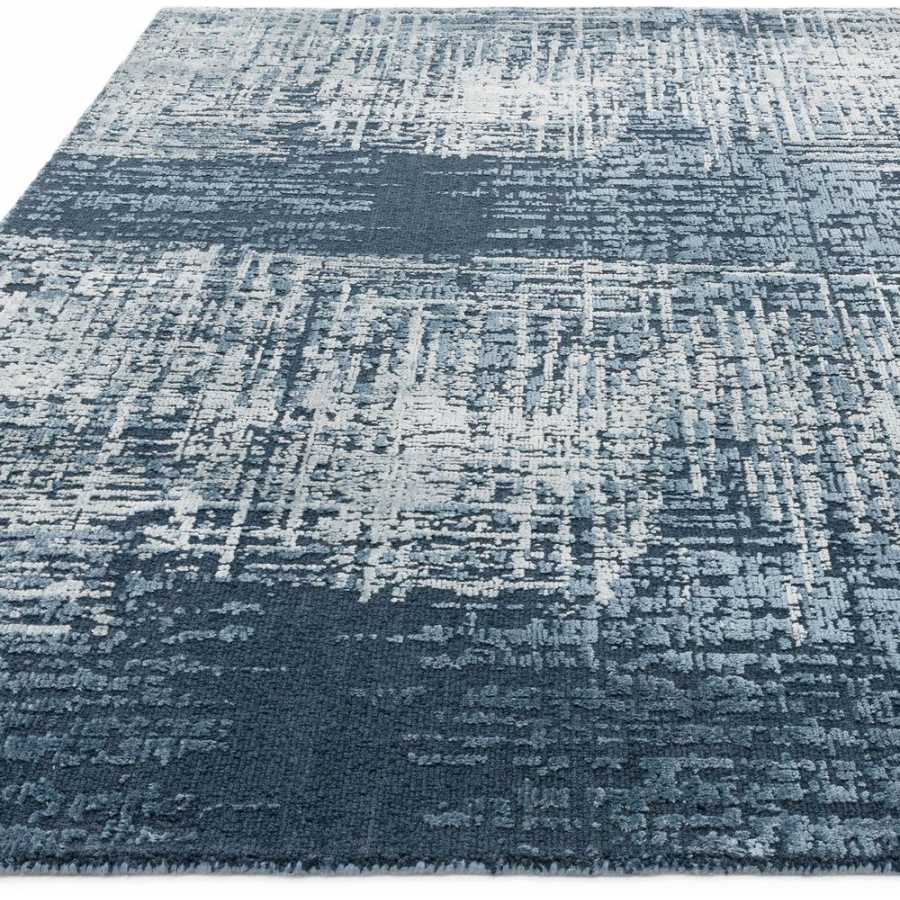 Asiatic London Contemporary Design Torino Rug - Petrol Blue