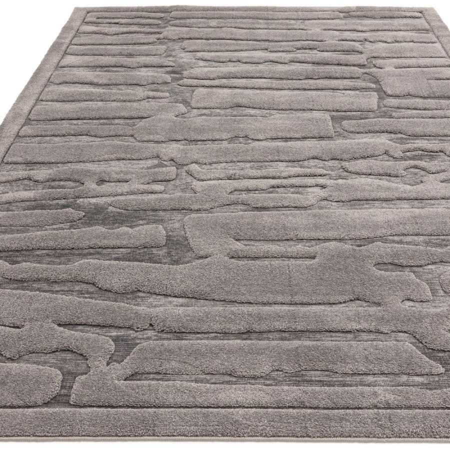 Asiatic London Easy Living Valley Rug - Charcoal Path