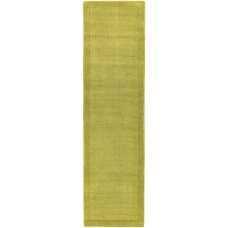 Asiatic Contemporary Plain York Runner Rug - Green