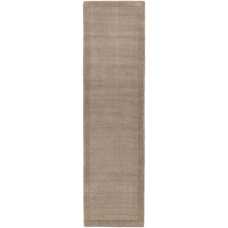 Asiatic Contemporary Plain York Runner Rug - Taupe