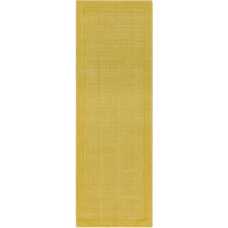 Asiatic Contemporary Plain York Runner Rug - Yellow