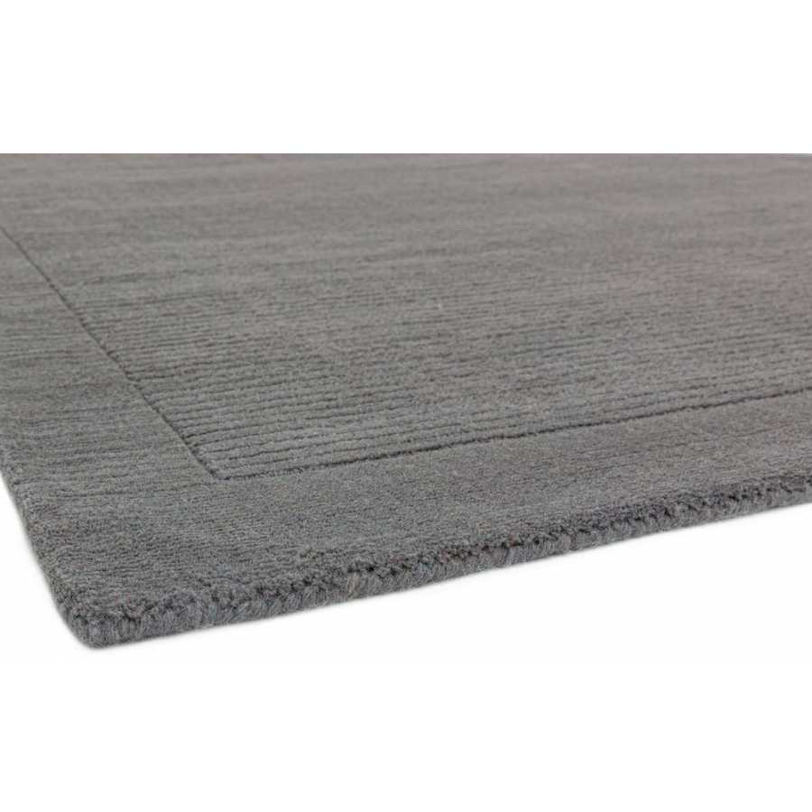 Asiatic London Contemporary Plain York Rug - Grey