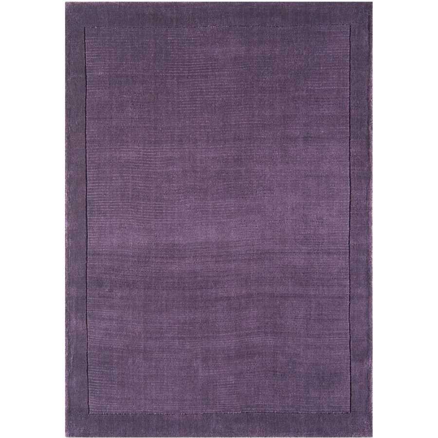 Asiatic London Contemporary Plain York Rug - Purple