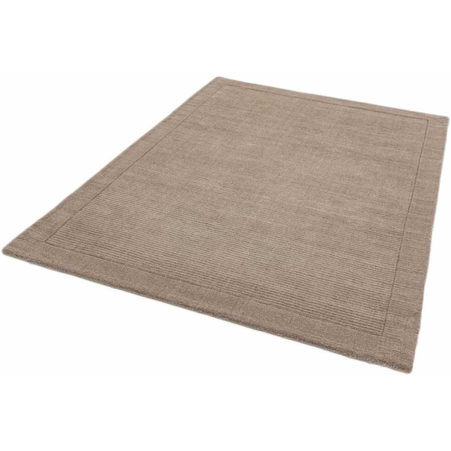 Asiatic London Contemporary Plain York Rug - Taupe