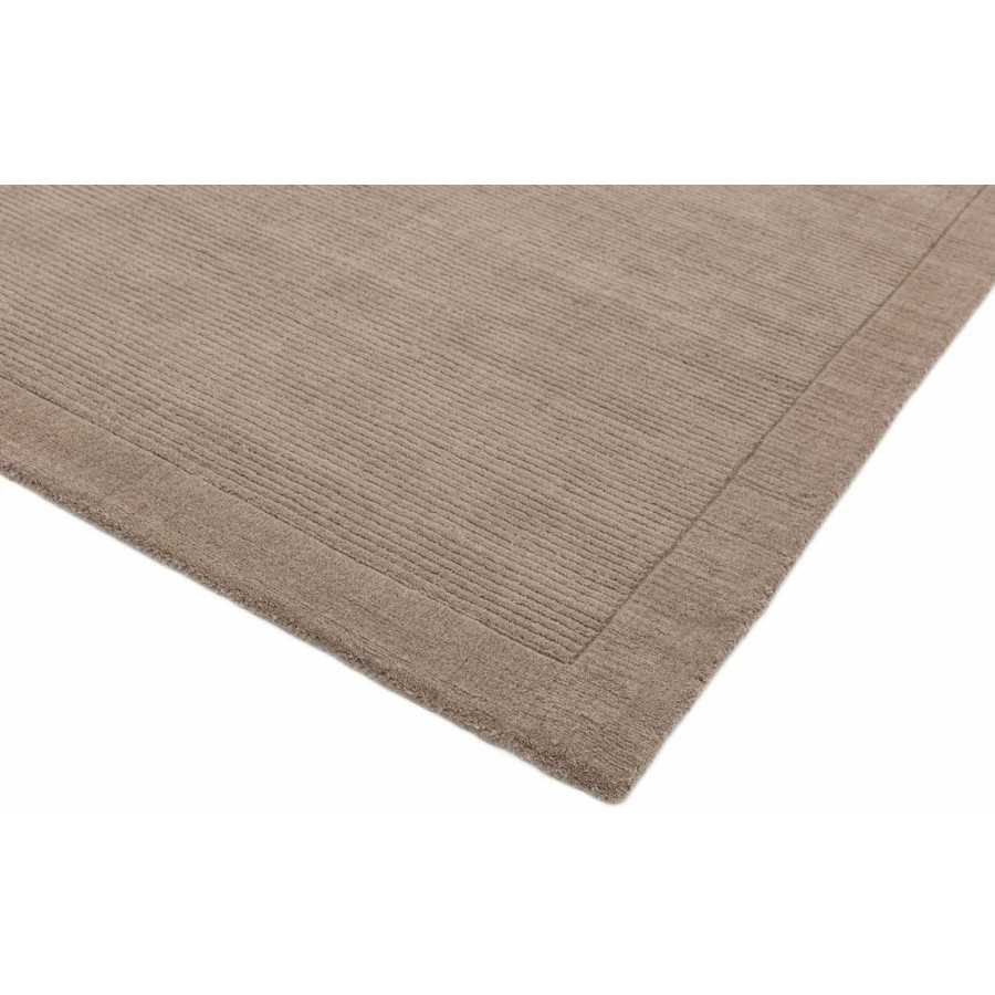 Asiatic London Contemporary Plain York Rug - Taupe