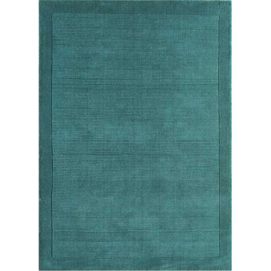 Asiatic London Contemporary Plain York Rug - Teal