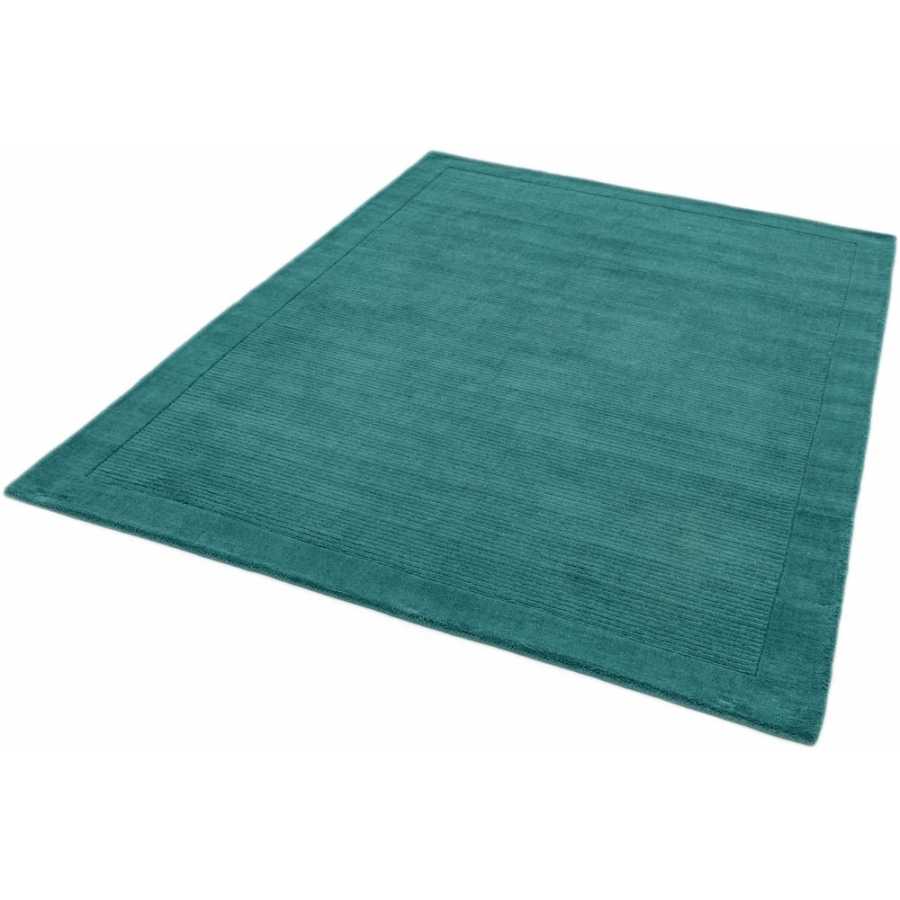 Asiatic London Contemporary Plain York Rug - Teal