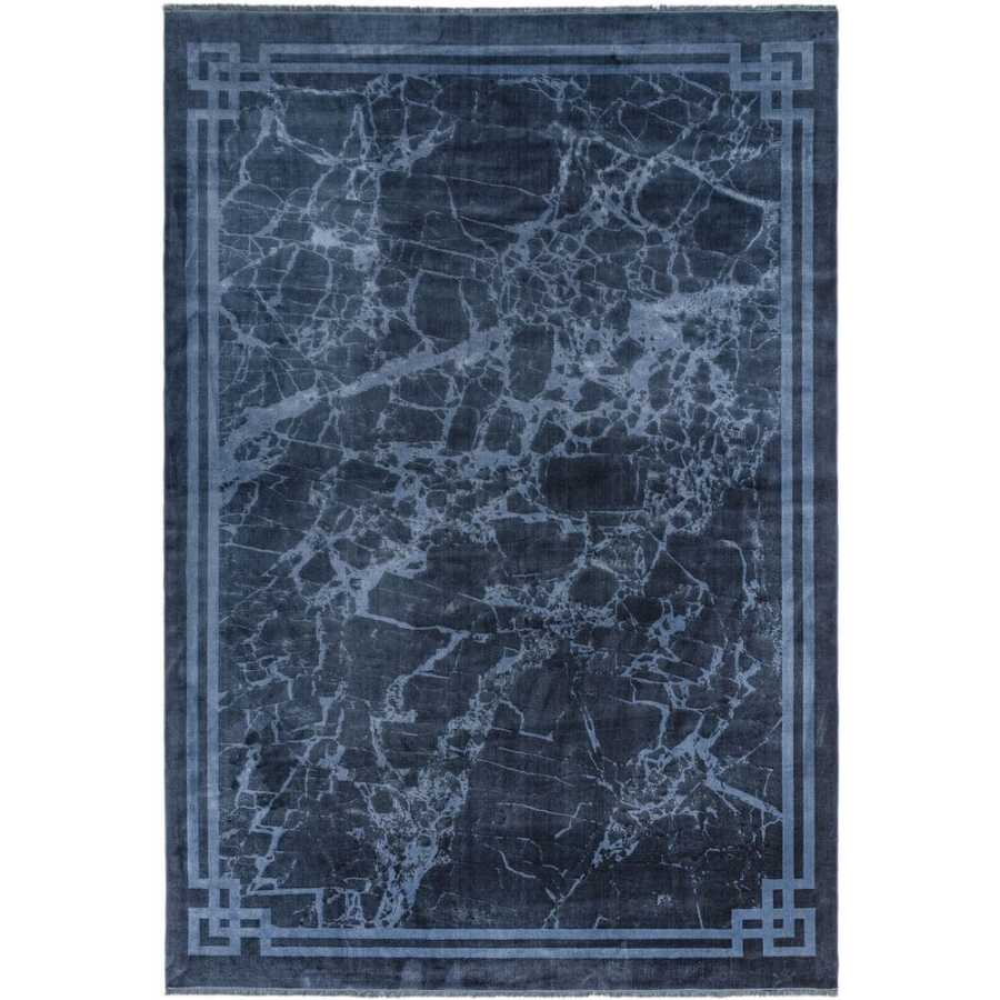 Asiatic London Contemporary Design Zehraya Rug - ZE02 Ink Blue Border