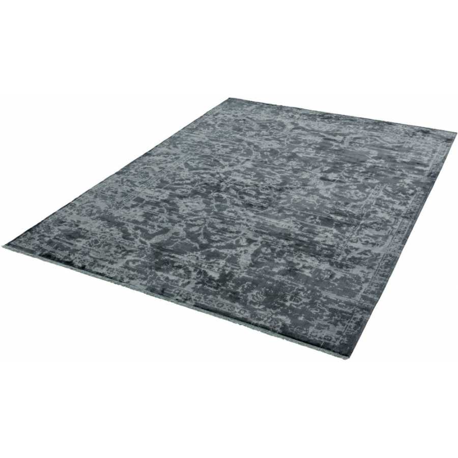 Asiatic London Contemporary Design Zehraya Rug - ZE07 Charcoal Abstract