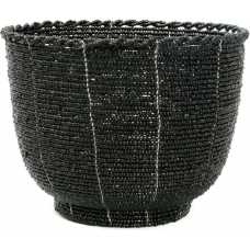 Bazar Bizar Beaded Twist Deco Bowl - Black