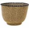 Bazar Bizar Beaded Twist Deco Bowl - Gold & Black