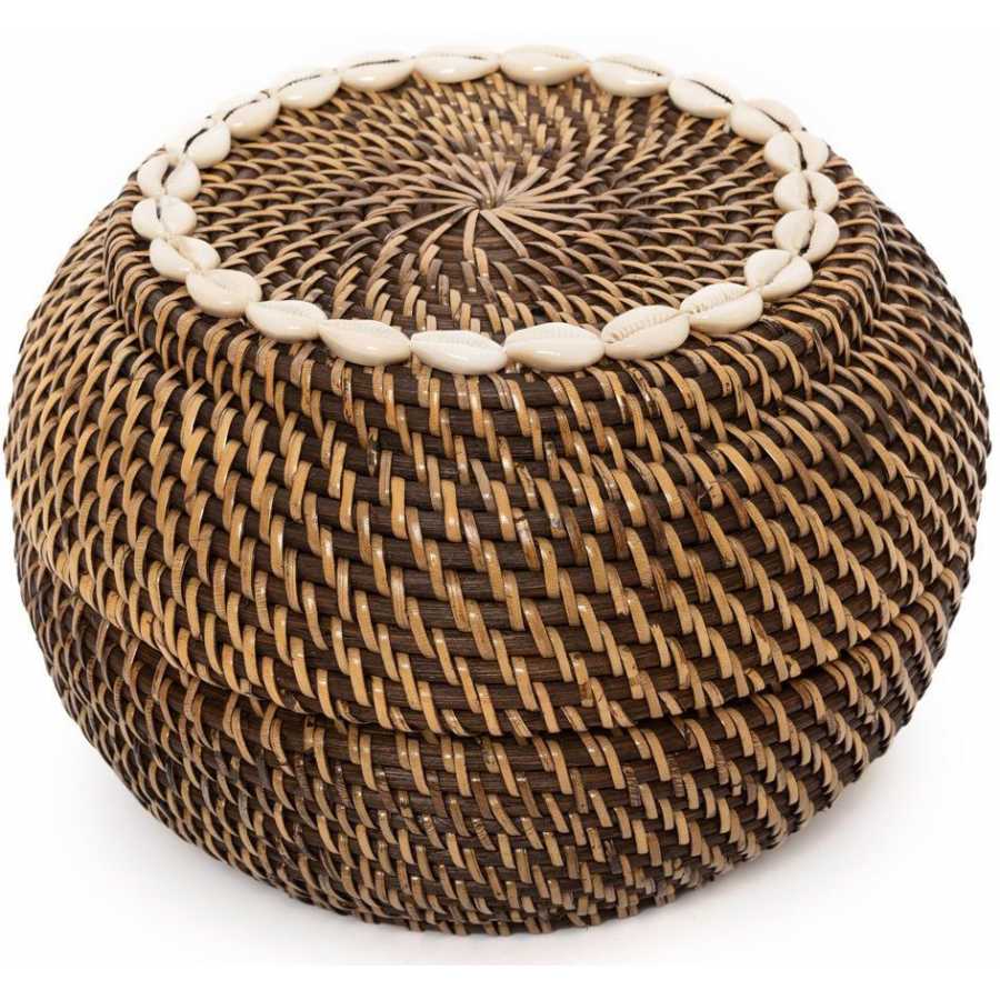 Bazar Bizar Colonial Shell Basket - Large