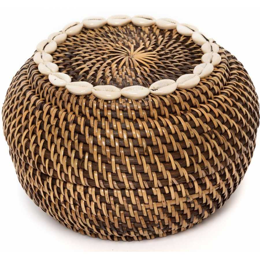 Bazar Bizar Colonial Shell Basket - Small