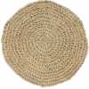 Bazar Bizar Seagrass Plain Placemat - Natural