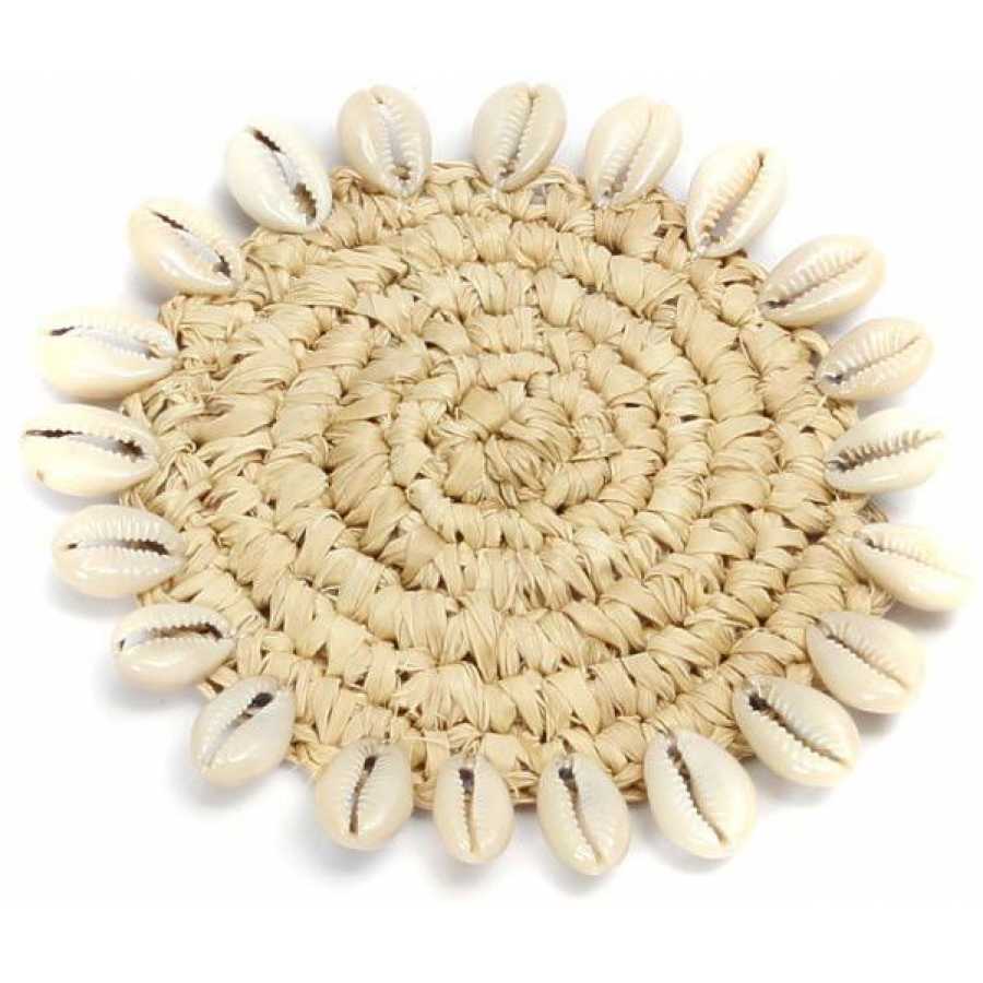 Bazar Bizar Raffia Coaster