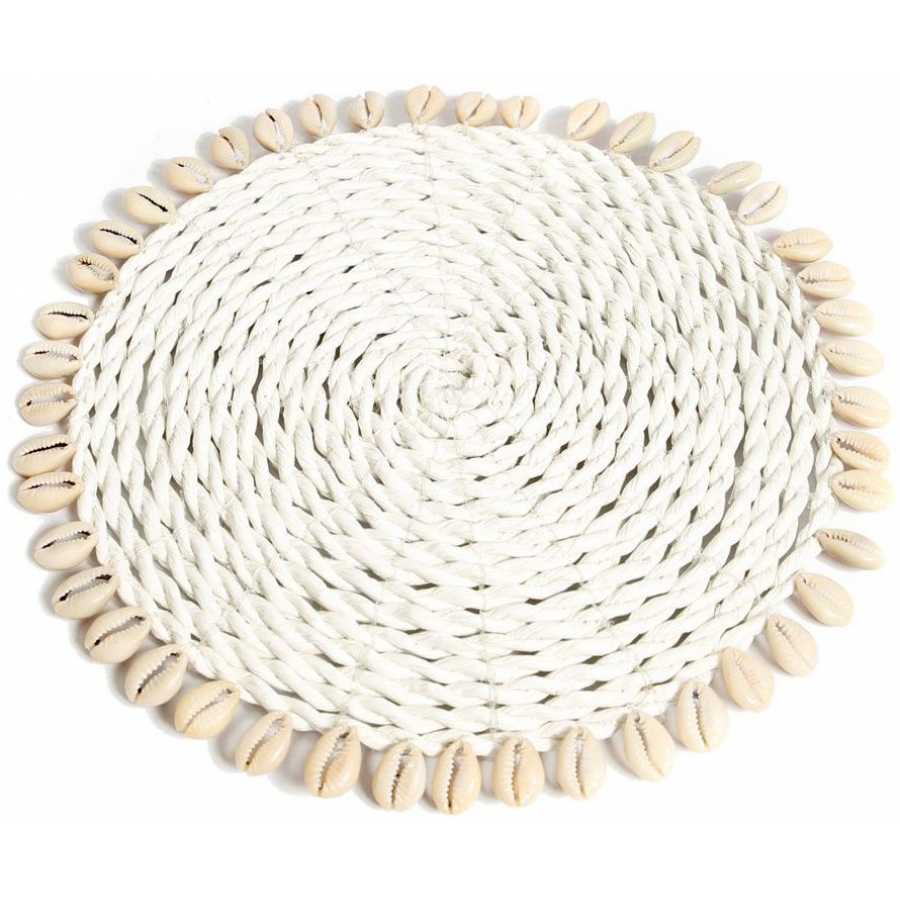 Bazar Bizar Seagrass Trivet - White