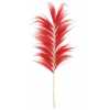 Bazar Bizar Stunning Leaf Artificial Flowers - Set of 6 - Red