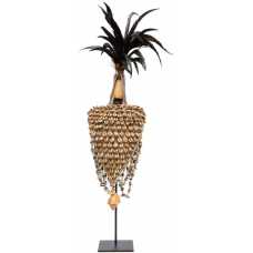 Bazar Bizar Shell Feather Ornament