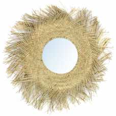 Bazar Bizar Rotan Wall Mirror