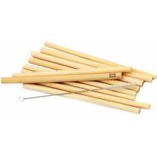 Bazar Bizar Bamboo Straws - Set of 10