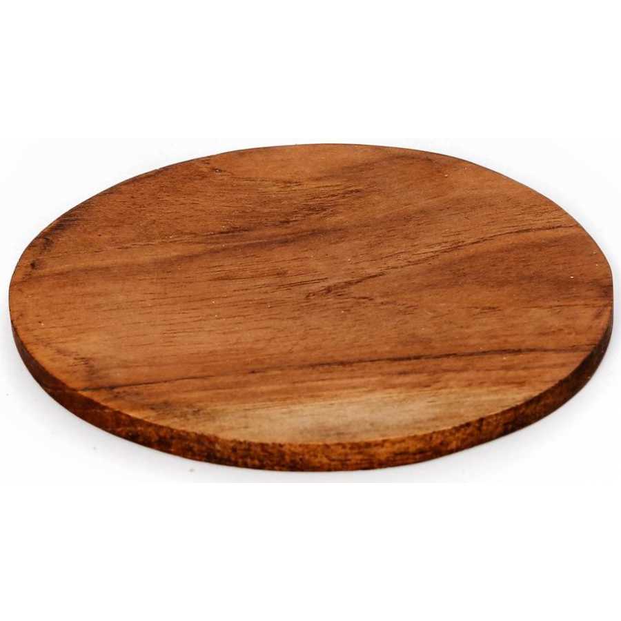 Bazar Bizar Teak Root Nordic Coaster