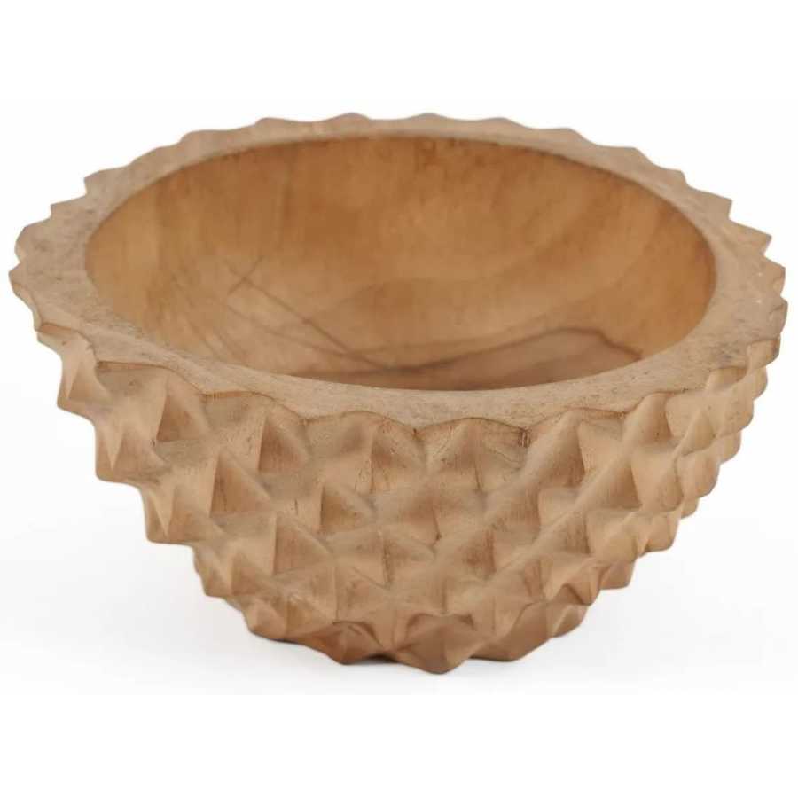 Bazar Bizar Teak Root Spikey Bowl - Large