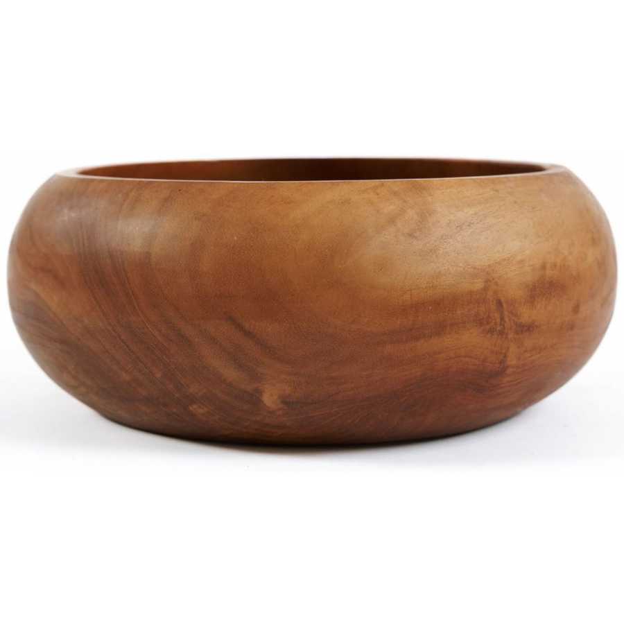 Bazar Bizar Teak Root Curved Fruit Bowl