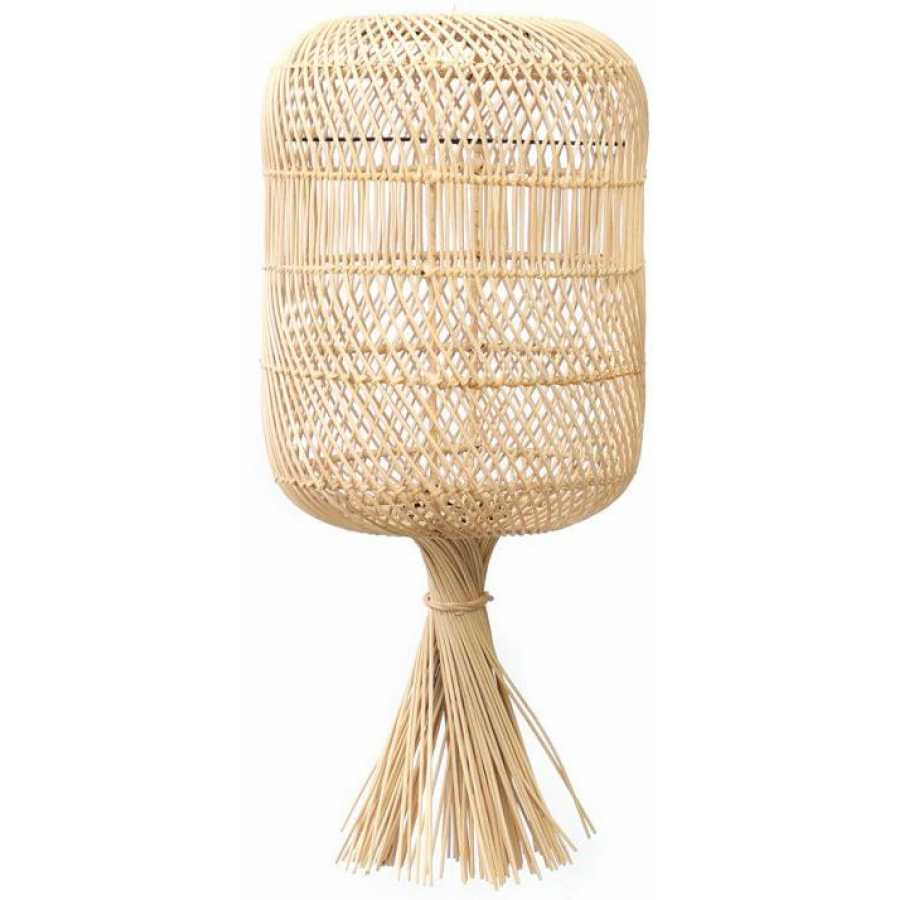 Bazar Bizar Dumpling Lamp Shade - Height: 50cm x Width: 22cm x Depth: 22cm