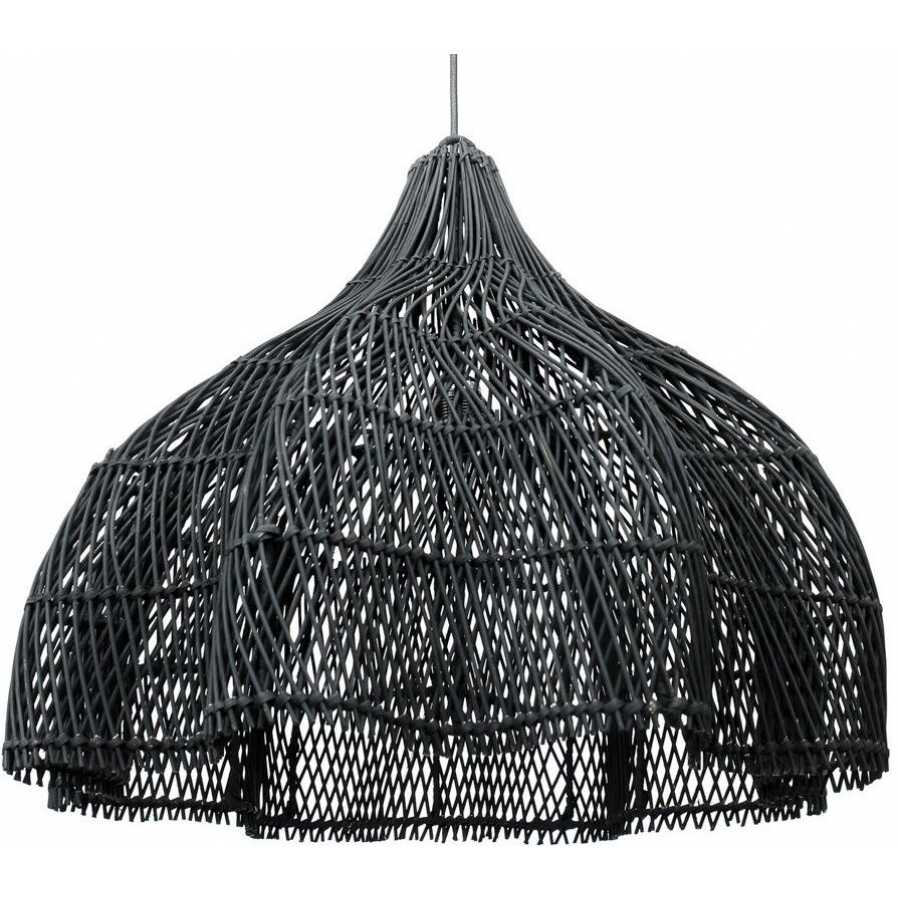 Bazar Bizar Whipped Lamp Shade - Black