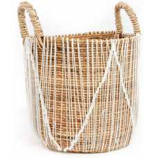 Bazar Bizar Macrame Straight Basket