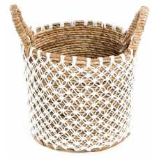 Bazar Bizar Macrame Cross Basket