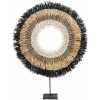 Bazar Bizar Mojo Raffia Ornament - Natural & Black