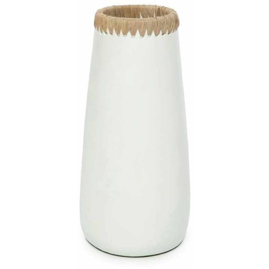 Bazar Bizar Sneaky Vase - White & Natural - Large