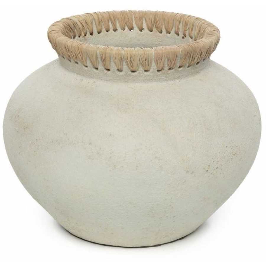 Bazar Bizar Styly Vase - Concrete & Natural - Medium