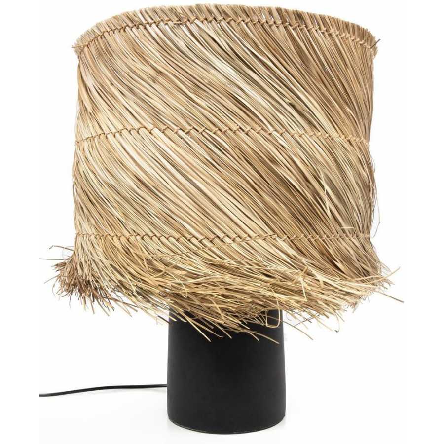 Bazar Bizar Pandan Table Lamp - Natural & Black