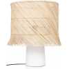 Bazar Bizar Rattan Table Lamp - Natural & White