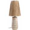 Bazar Bizar Naxos Table Lamp - Concrete & Natural