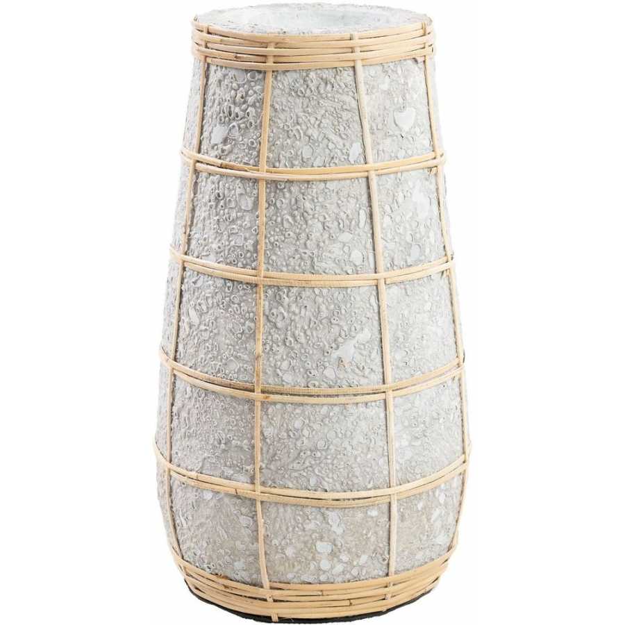 Bazar Bizar Cutie Vase - Concrete & Natural - Medium