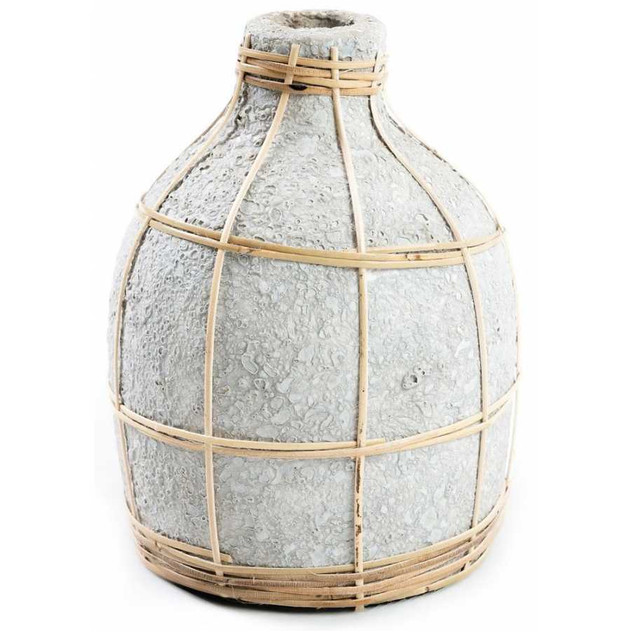 Bazar Bizar Whoopy Vase - Concrete & Natural - Small