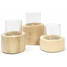 Bazar Bizar Trio Tealight Holders - Set of 3