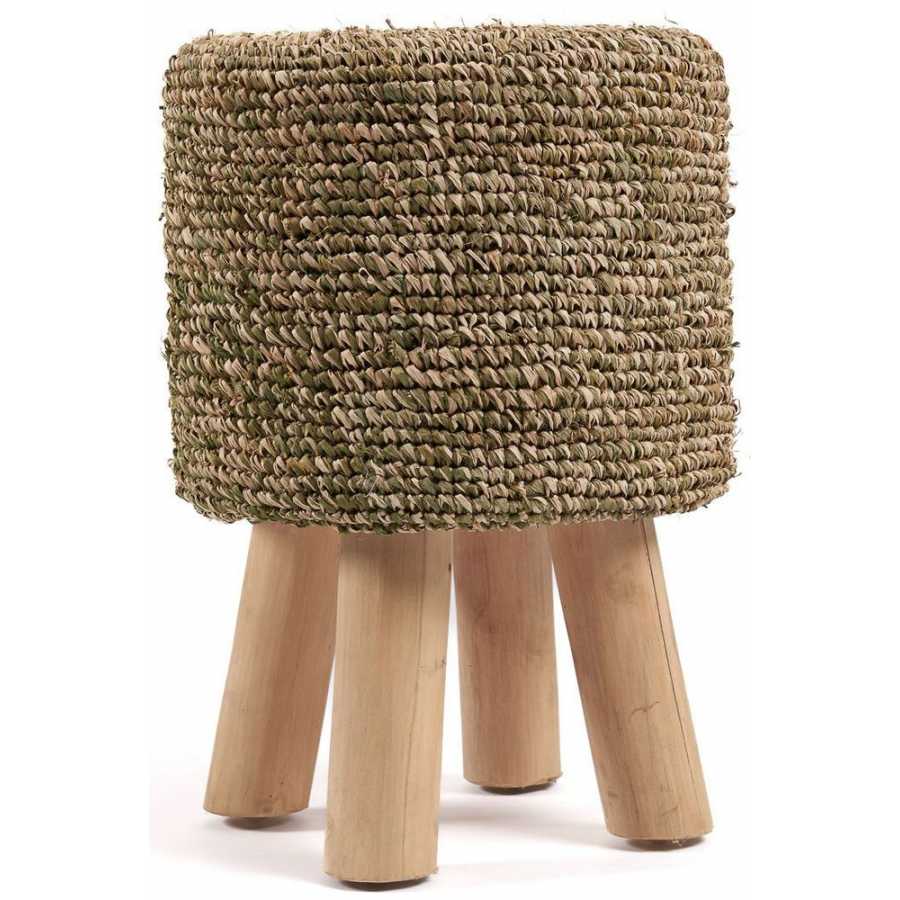 Bazar Bizar Raffia Deep Low Stool