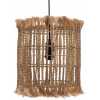 Bazar Bizar Abaca Cylinder Pendant Light