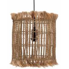 Bazar Bizar Abaca Cylinder Pendant Light