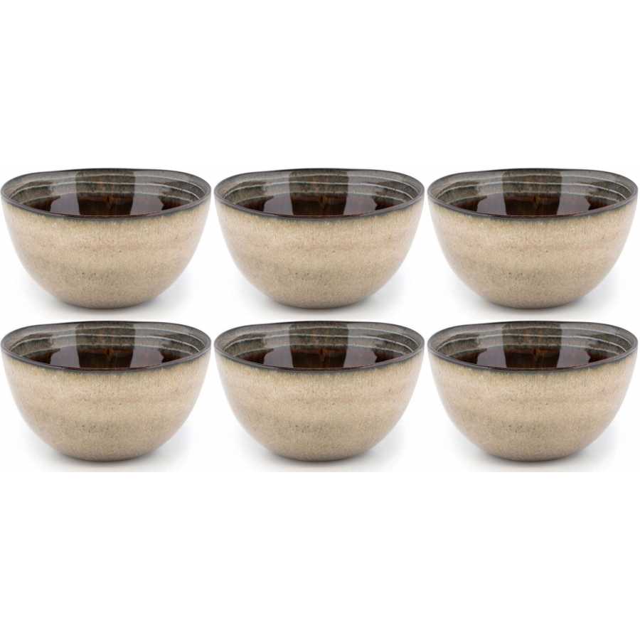 Bazar Bizar Comporta Bowls - Set of 6 - Large