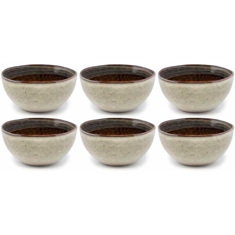 Bazar Bizar Comporta Bowls - Set of 6 - Medium