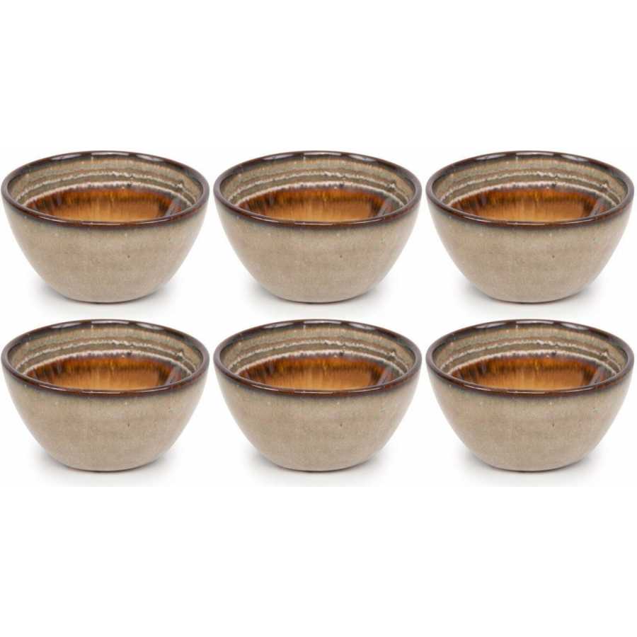 Bazar Bizar Comporta Bowls - Set of 6 - Small