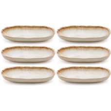 Bazar Bizar Cascais Oval Plates - Set of 6